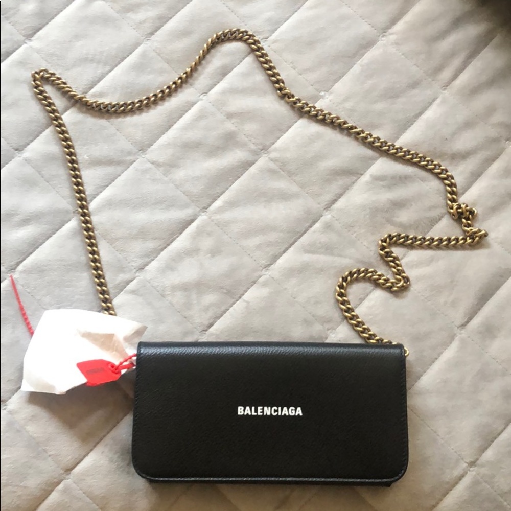 Balenciaga Everyday Continental Wallet-on-Chain